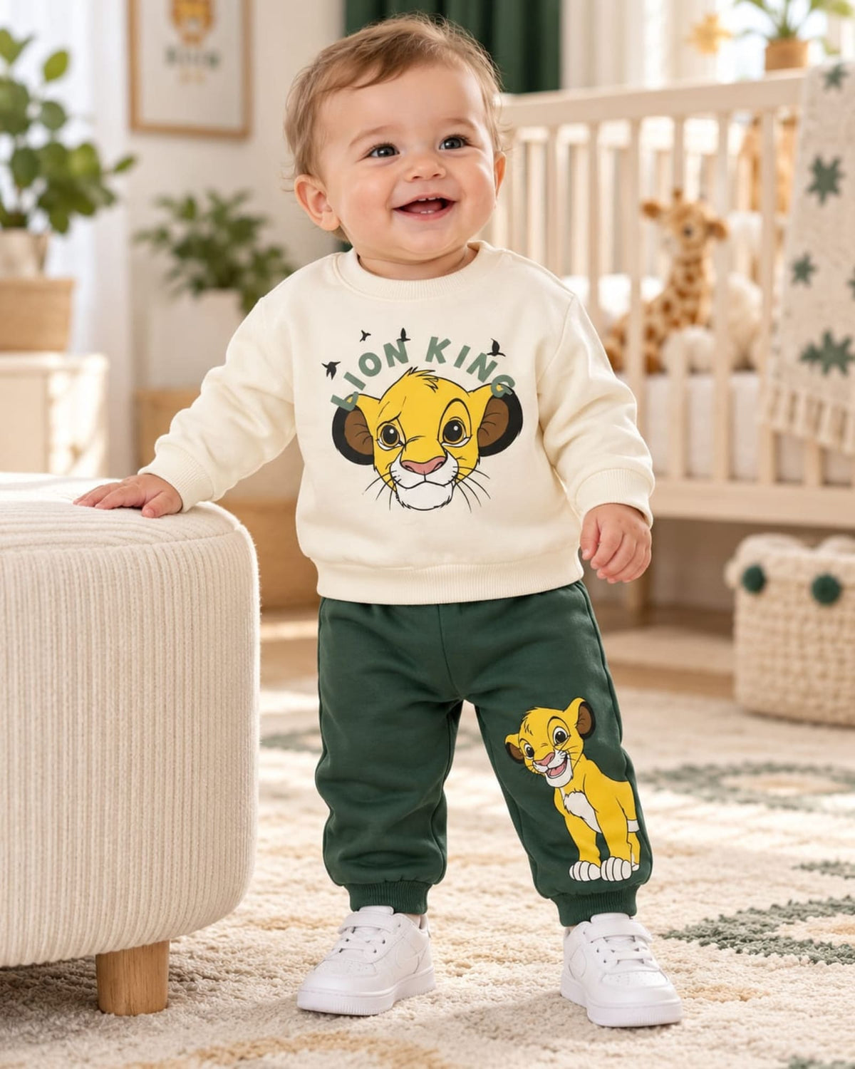 SUDADERA 2 PIEZAS PANTALON Y BUSO REY LEON