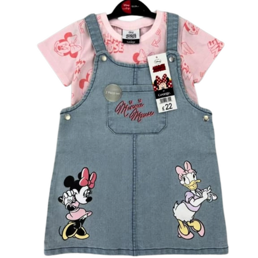 CONJUNTO IMPORTADO MINNIE Y DEISY BRAGA JEAN