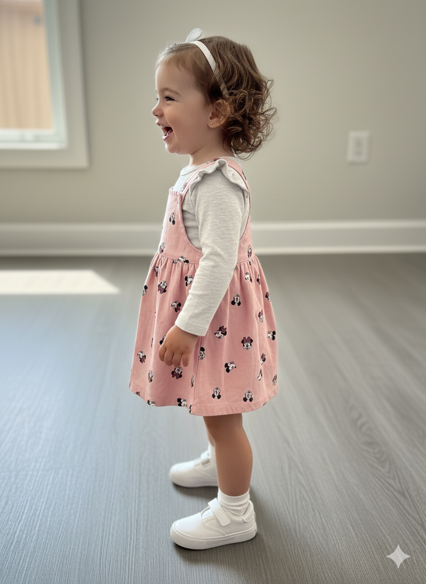 CONJUNTO IMPORTADO 2 PIEZAS BATA MINNIE