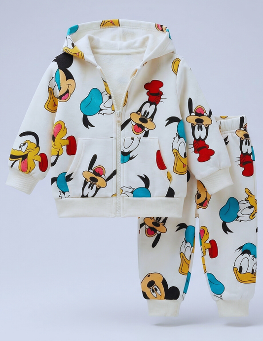 CONJUNTO SUDADERA GOOFI Y DONALD CREMALLERA