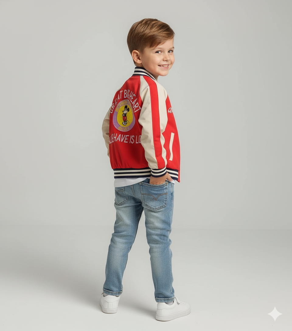 BEISBOLERA MICKEY ROJA