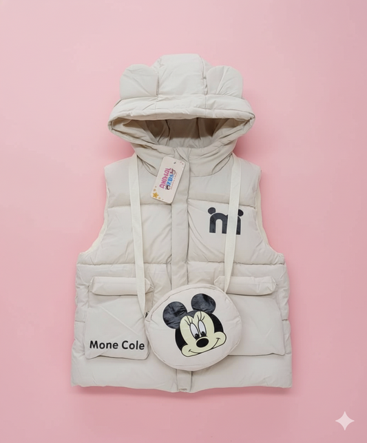 CHALECO IMPORTAD0 MINNIE GRIS