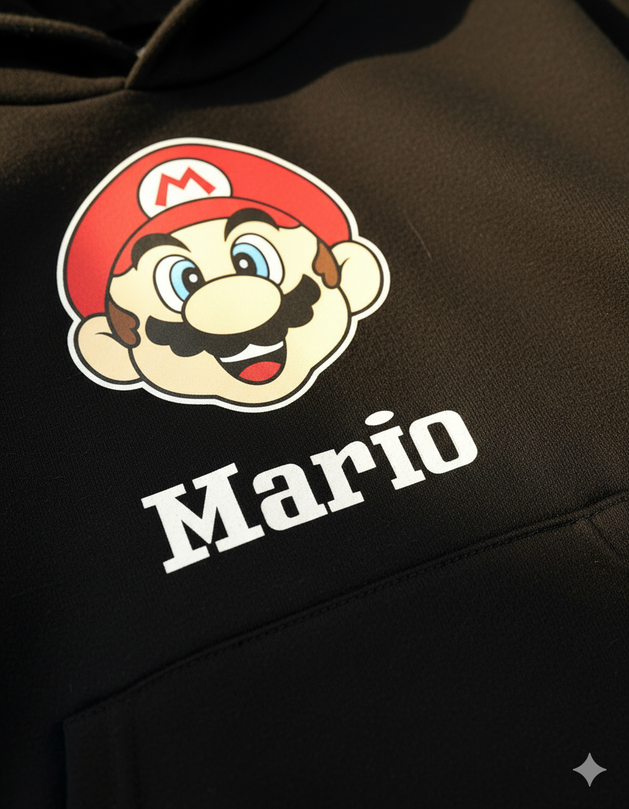 CONJUNTO SUDADERA MARIO NEGRA