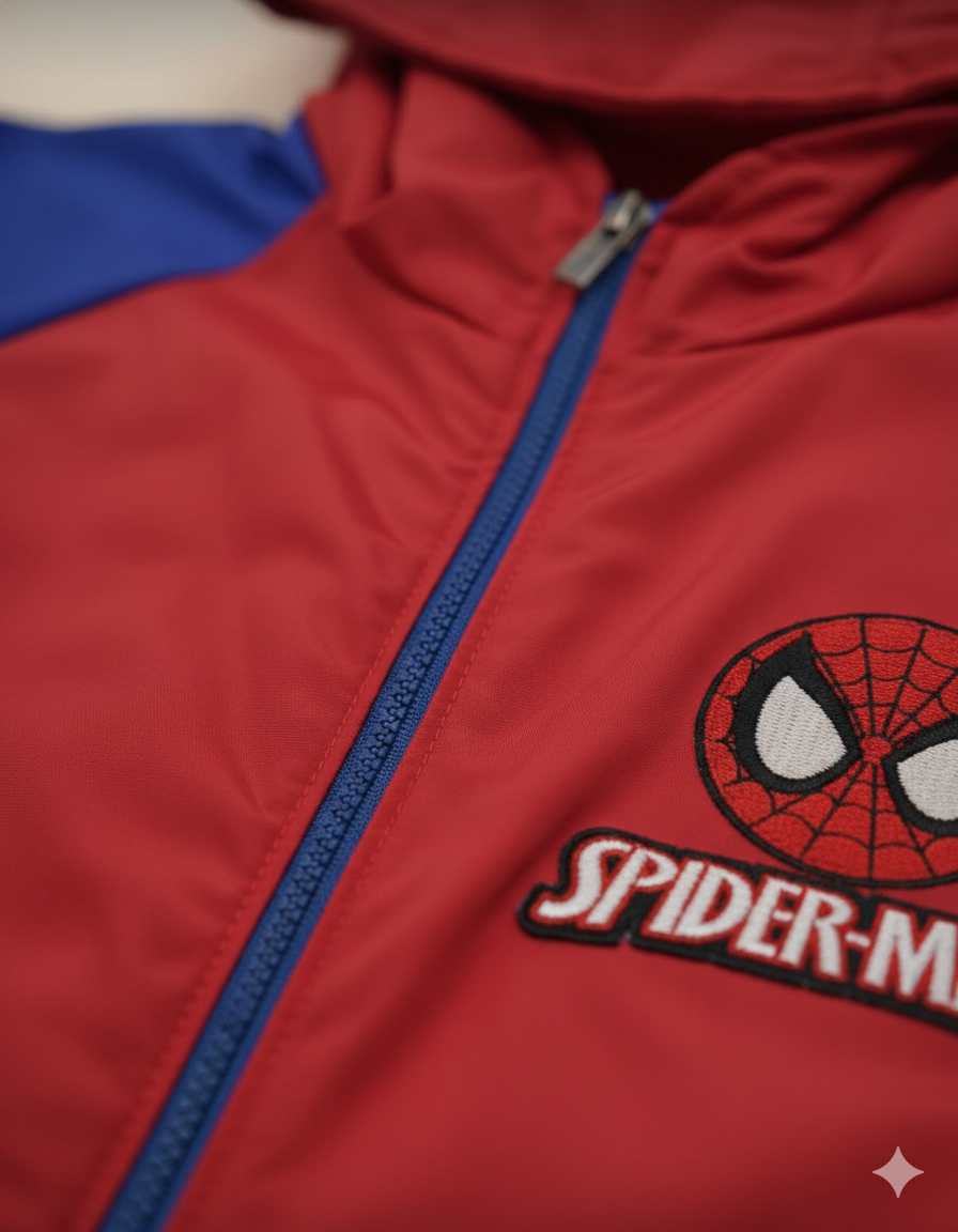 CHAQUETA IMPERMEABLE SPIDERMAN