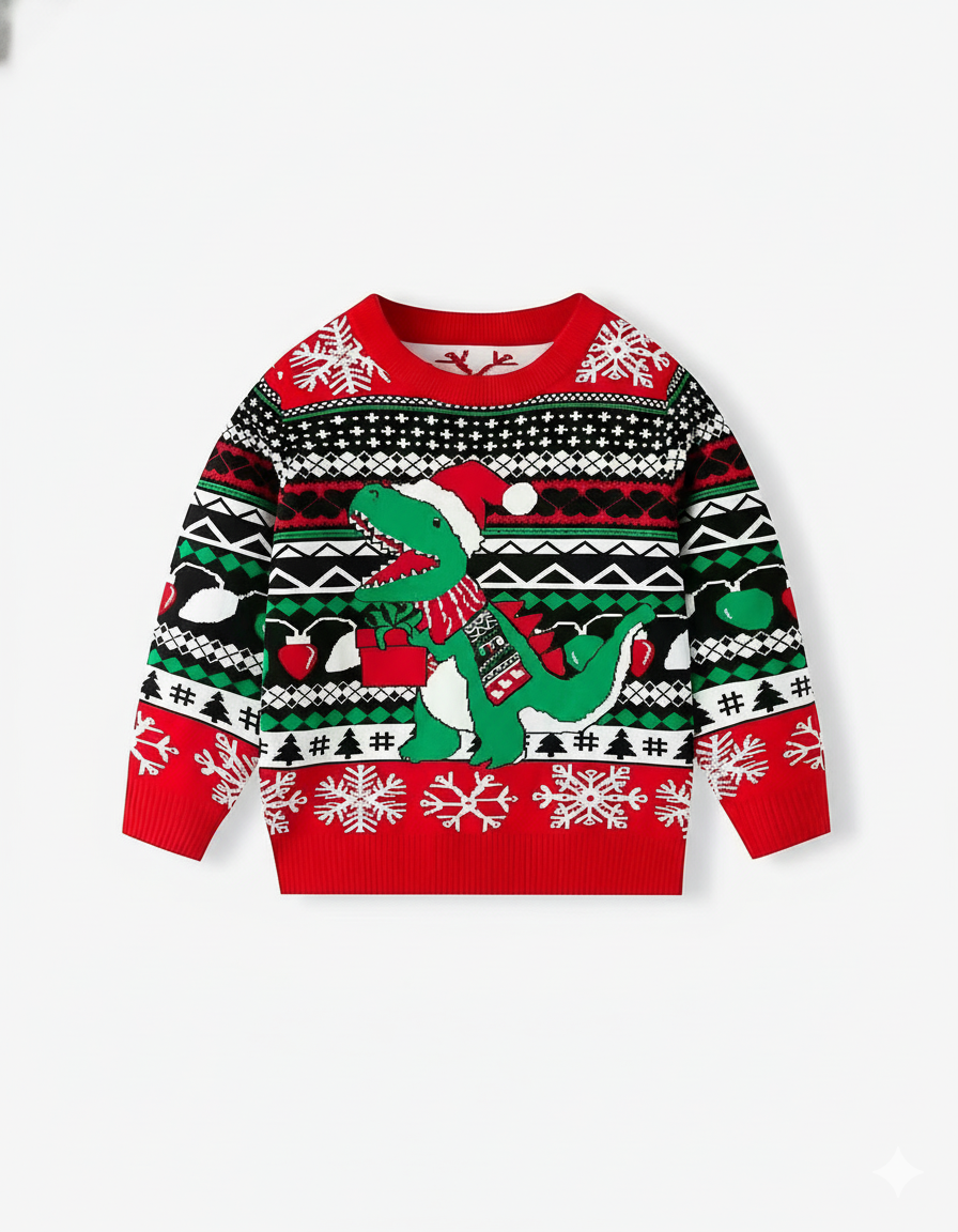 SACO NAVIDEÑO DINO EDICION FESTIVA