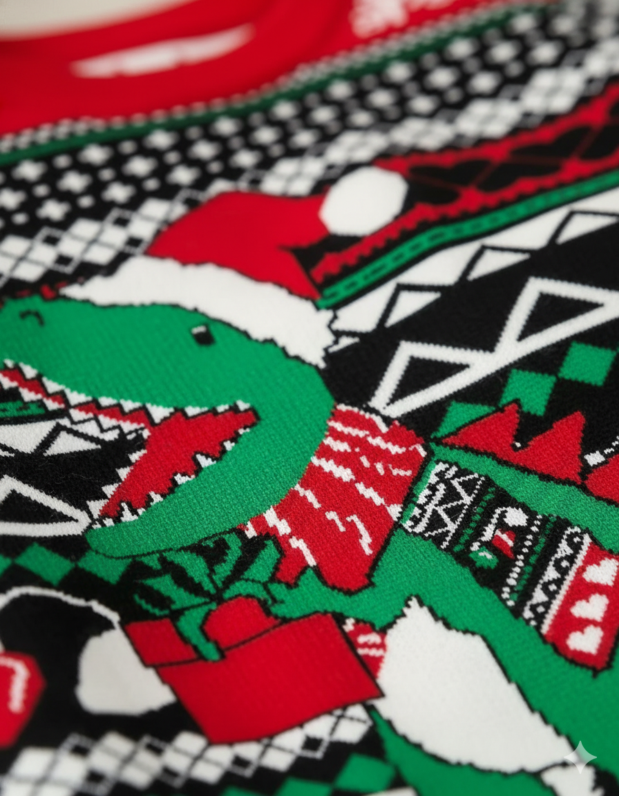 SACO NAVIDEÑO DINO EDICION FESTIVA