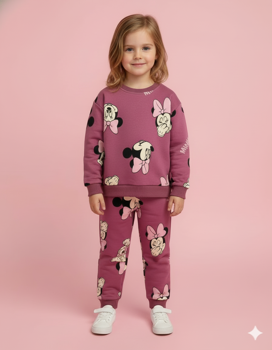 CONJUNTO SUDADERA MINNIE MORA