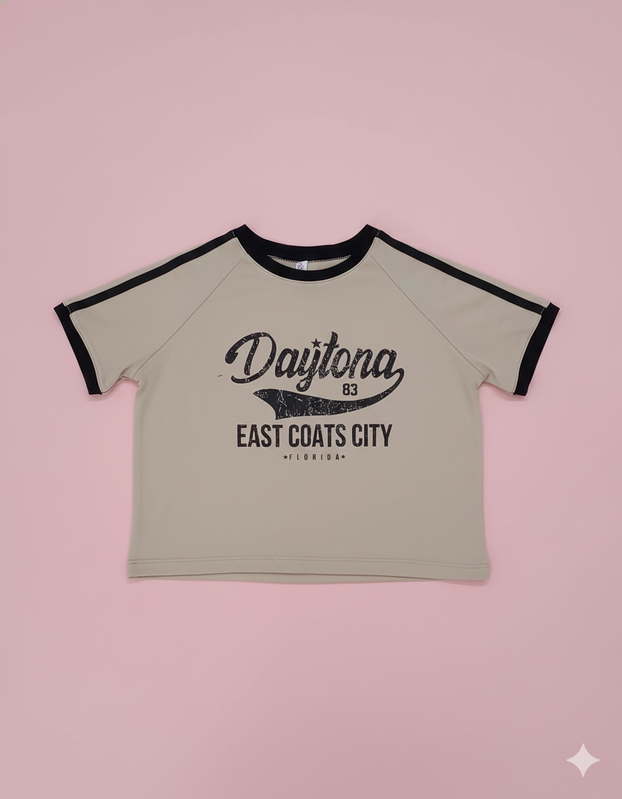 CAMIISETA BEIGE DAYTONA