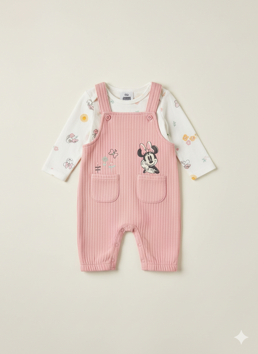 OVEROL ROSA MINNIE MOISE