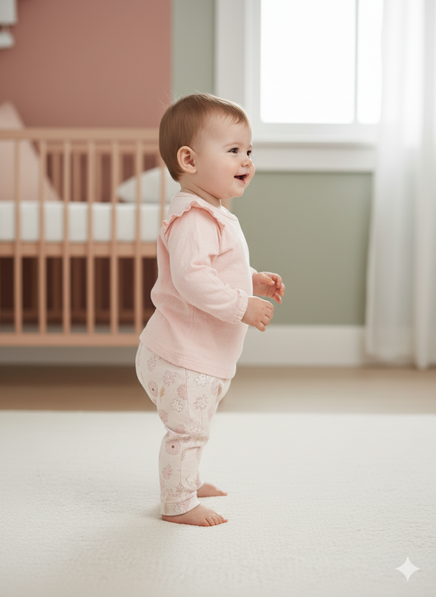 CONJUNTO 3 PIEZAS CHALECO ROSA