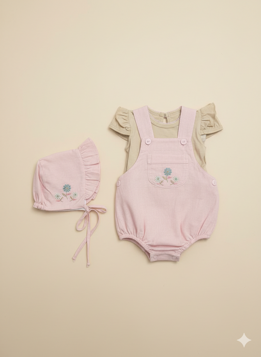 3 PIEZAS BODDY BRAGA Y GORRO