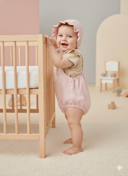 3 PIEZAS BODDY BRAGA Y GORRO