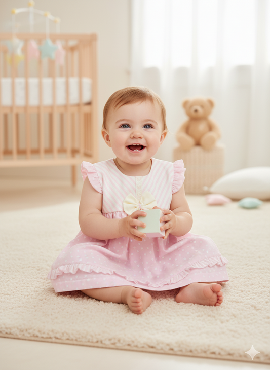 CONJUNTO 2 PIEZAS VESTIDO Y PANTALONETA