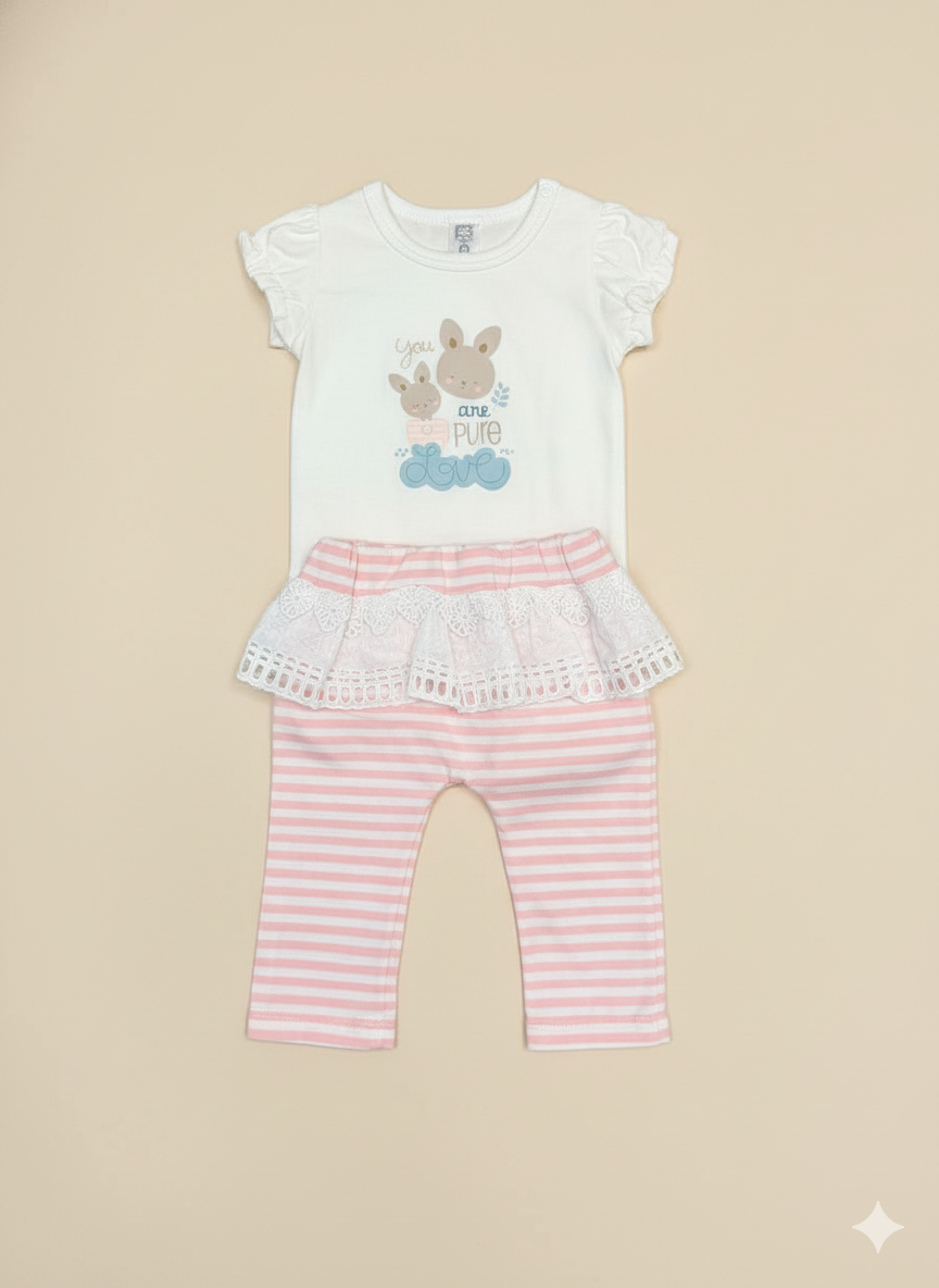 CONJUNTO BODDIE Y LEGGINGS TUTÚ