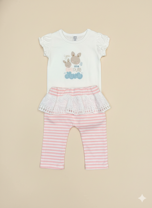 CONJUNTO BODDIE Y LEGGINGS TUTÚ