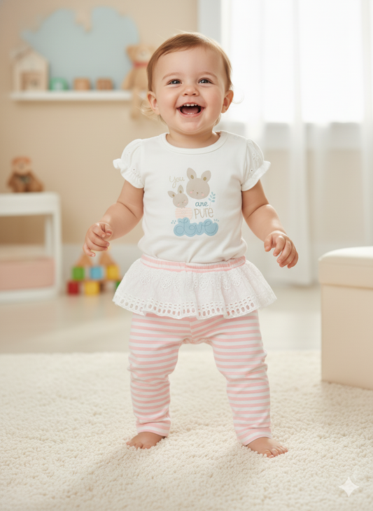 CONJUNTO BODDIE Y LEGGINGS TUTÚ