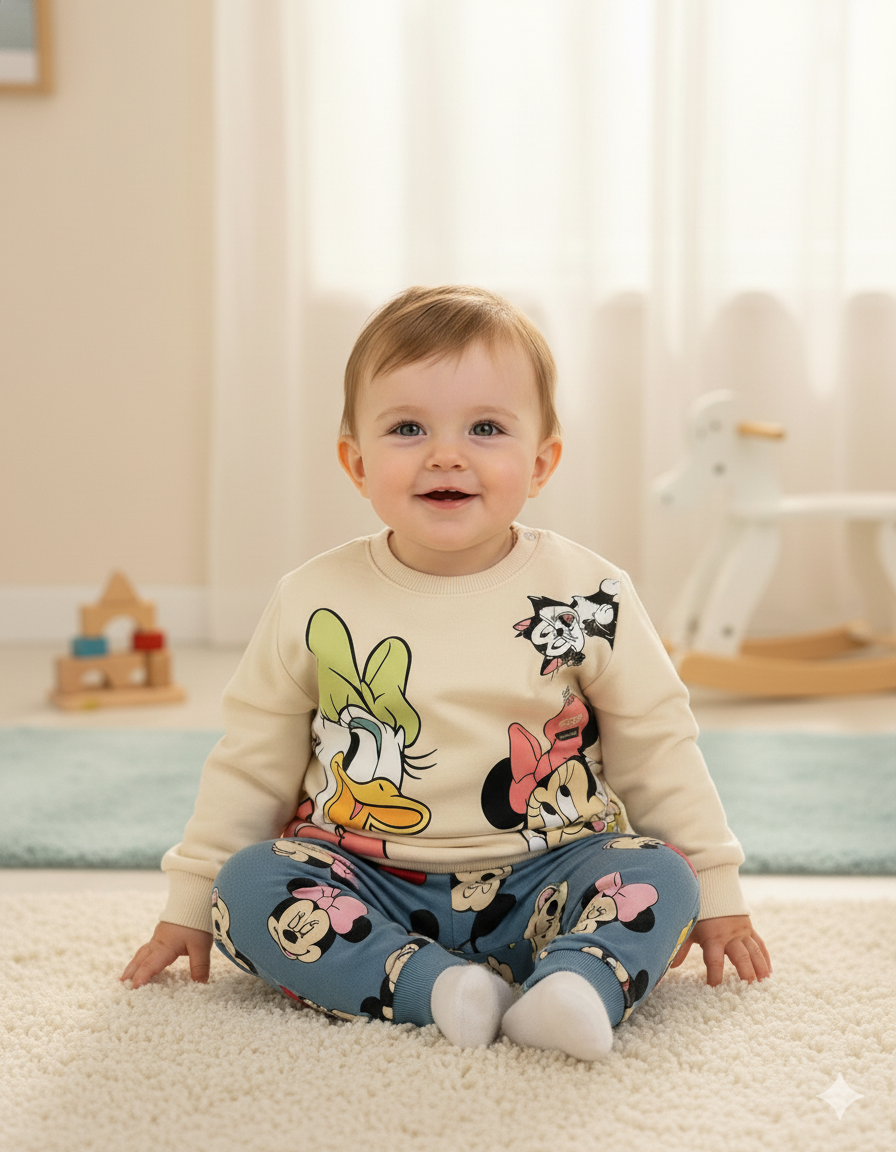 CONJUNTO IMPORTADO BUSO Y JEAN MINNIE Y DAISY