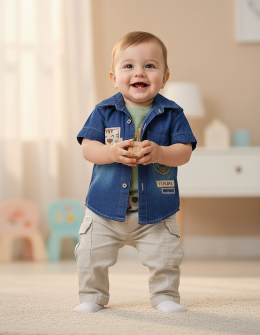 CONJUNTO 3 PIEZAS PANTALON DRIL