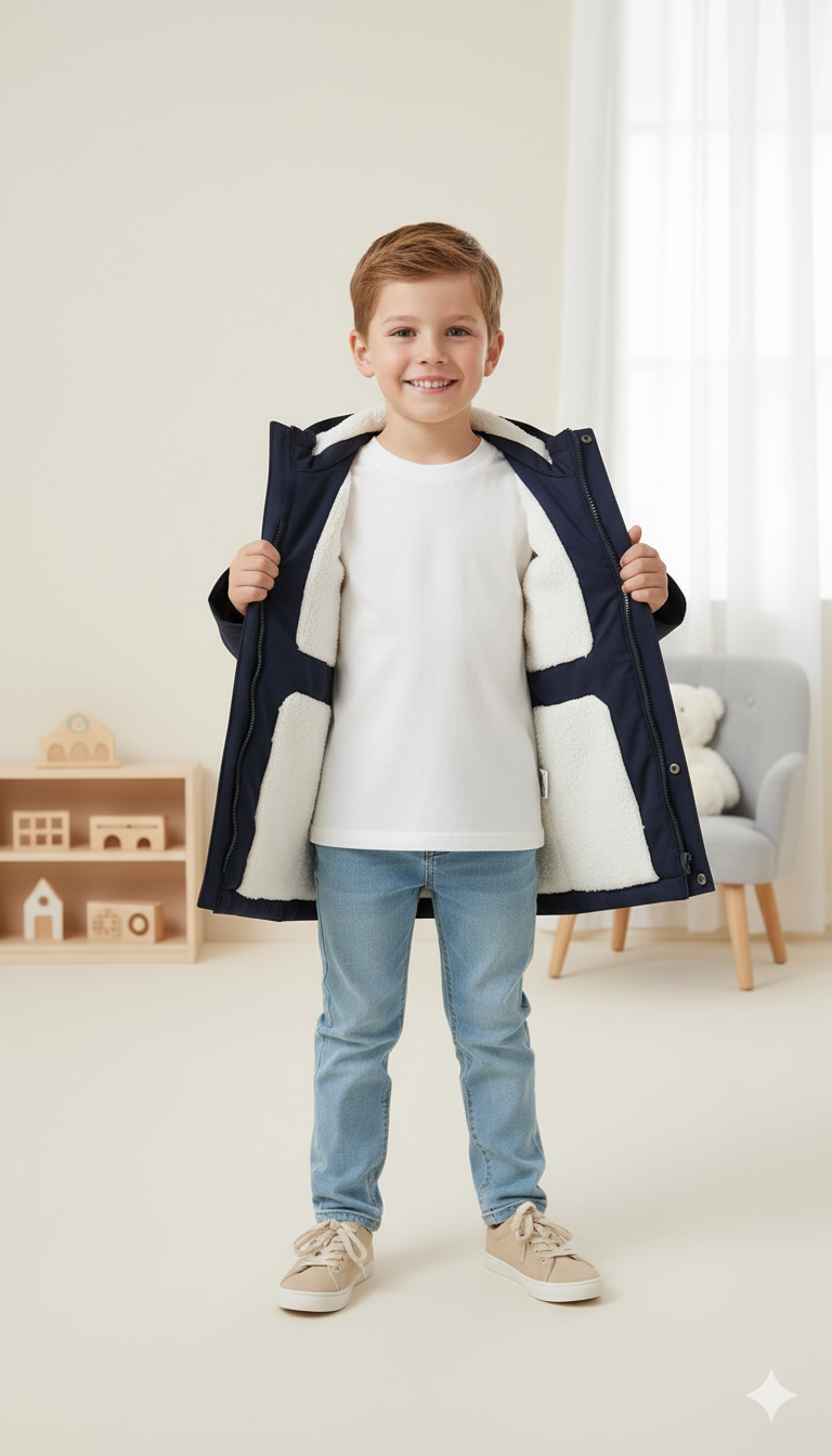 CHAQUETA FIYAT DRILL AZUL