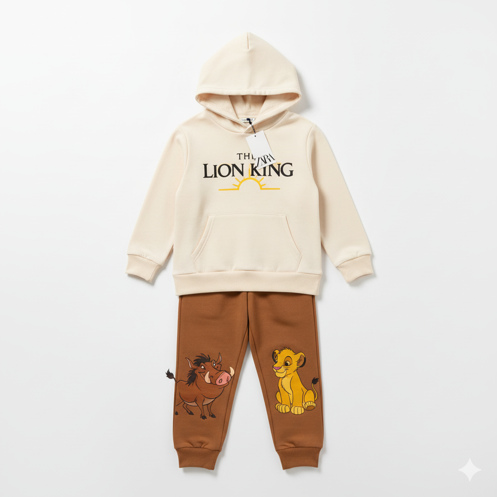 CONJUNTO SUDADERA LION KING