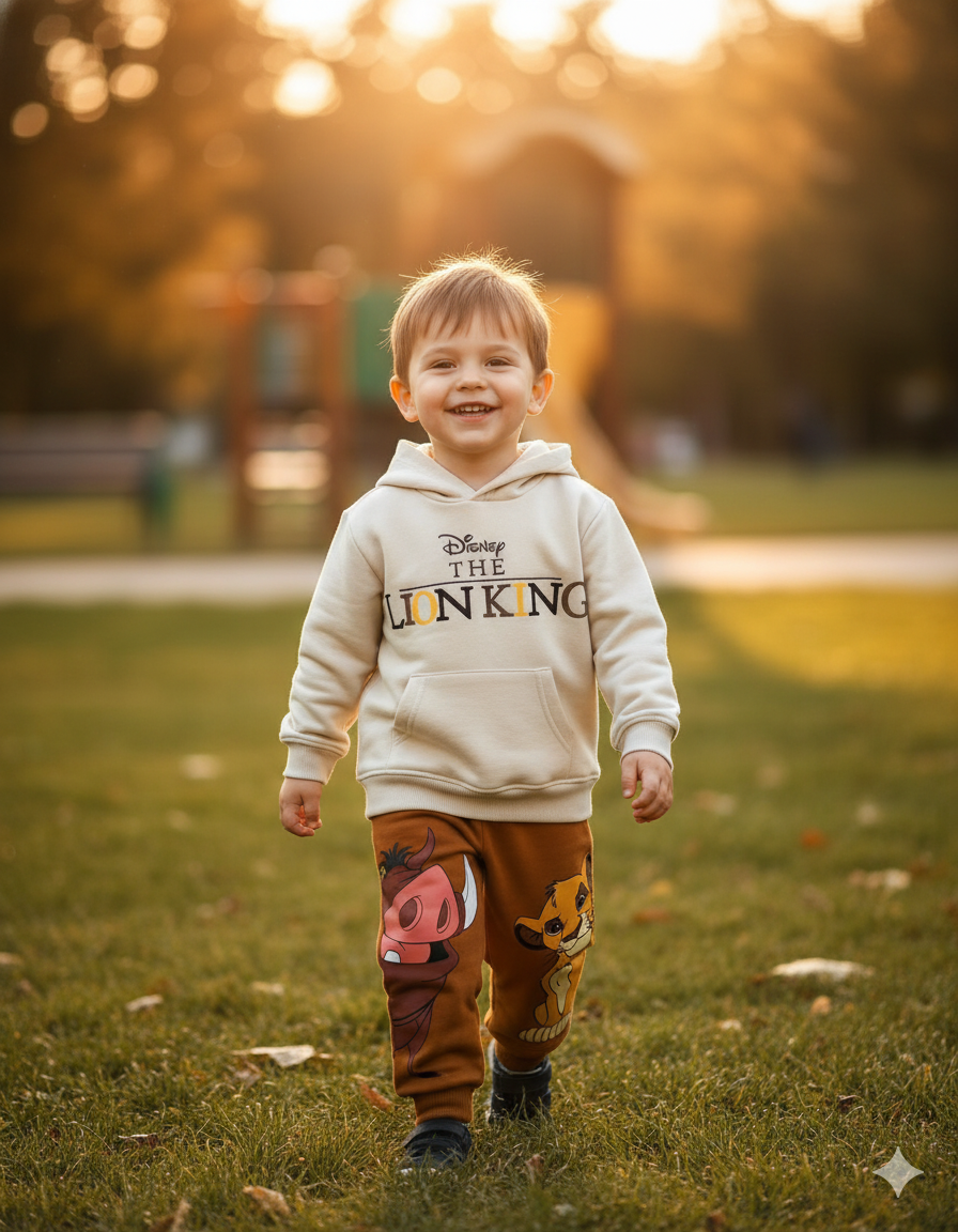 CONJUNTO SUDADERA LION KING