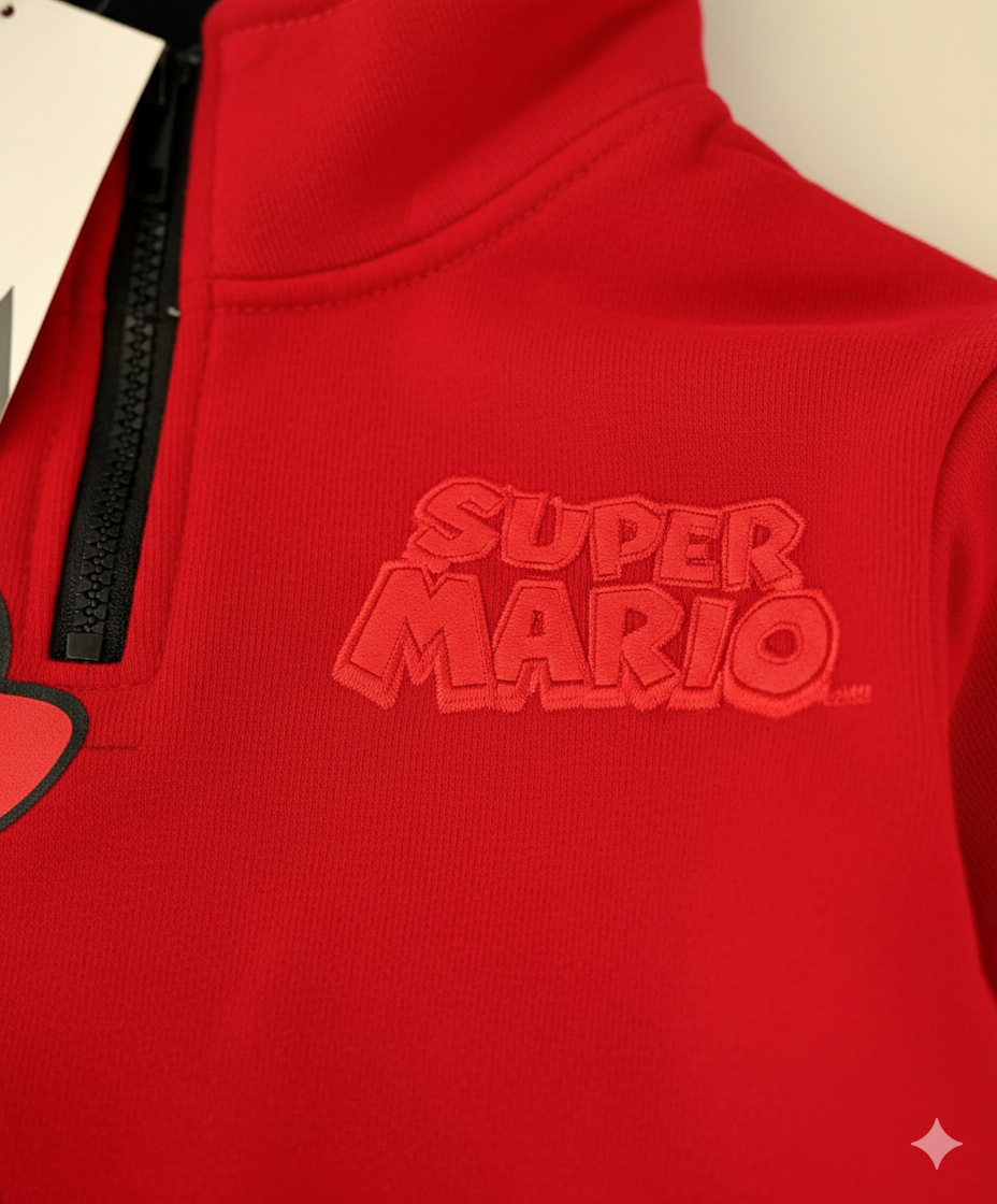 CONJUNTO SUDADERA MARIO BROS