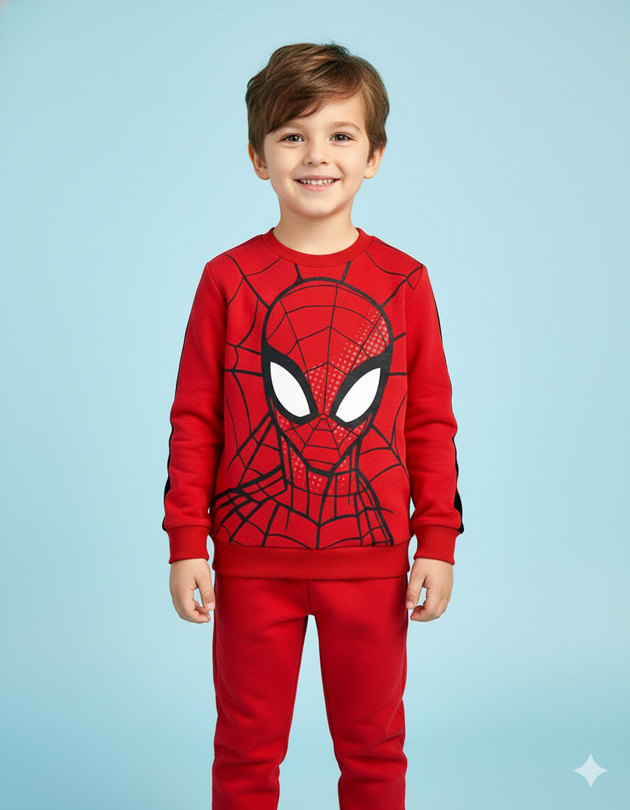 CONJUNTO SUDADERA SPIDERMAN