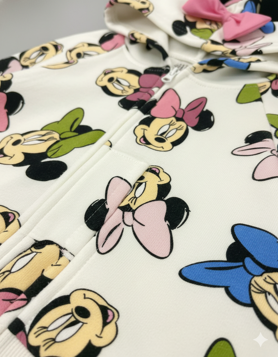 CONJUNTO SUDADERA MINNIE MOUSE COLORES