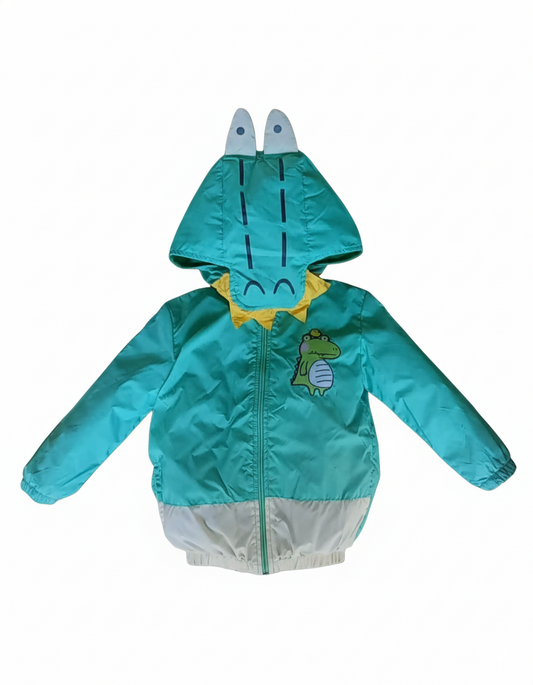 CHAQUETA IMPERMEABLE COCODRILO VERDE