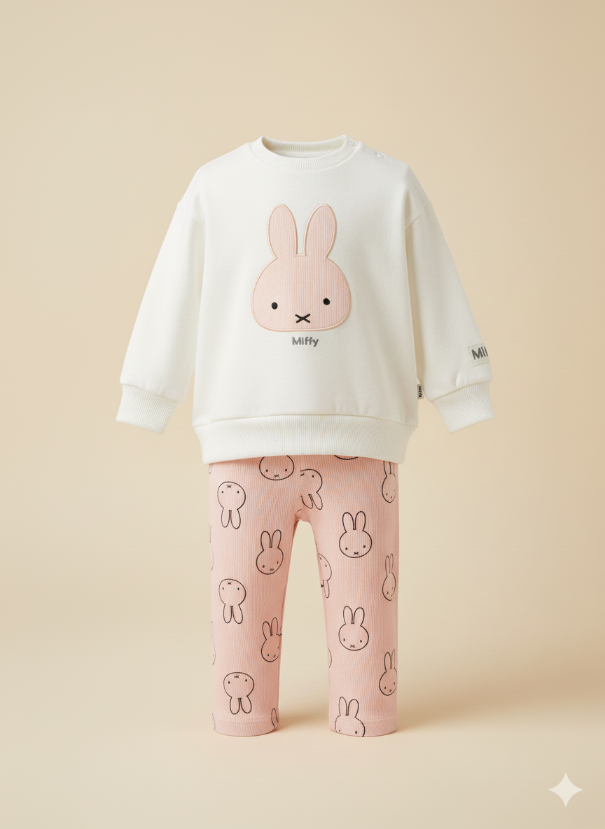 CONJUNTO IMPORTADO CONEJITA 2 PIEZAS