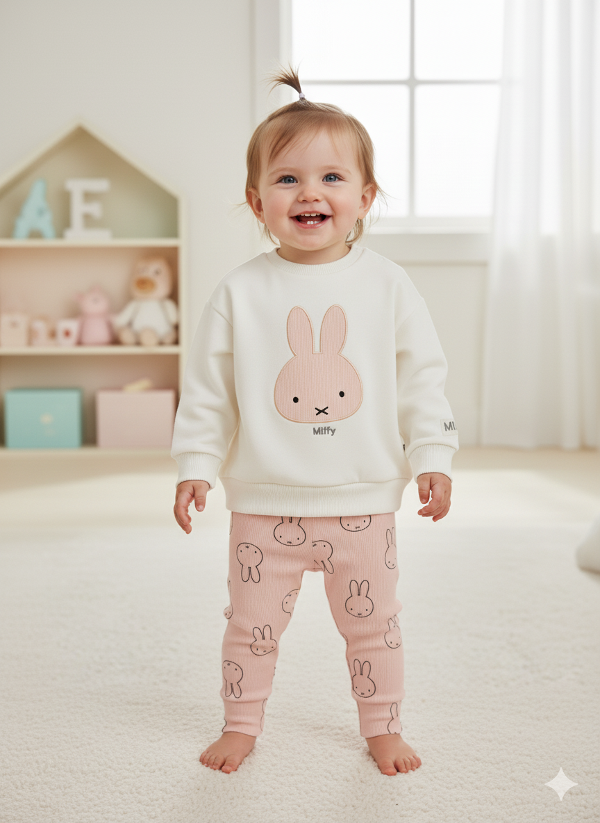 CONJUNTO IMPORTADO CONEJITA 2 PIEZAS