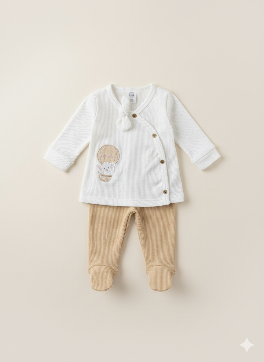 PIJAMA 2 PIEZAS ELEFANTE