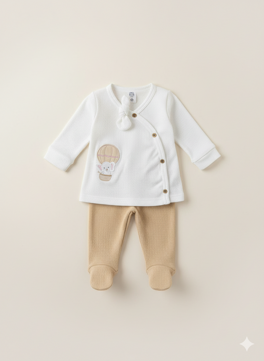 PIJAMA 2 PIEZAS ELEFANTE