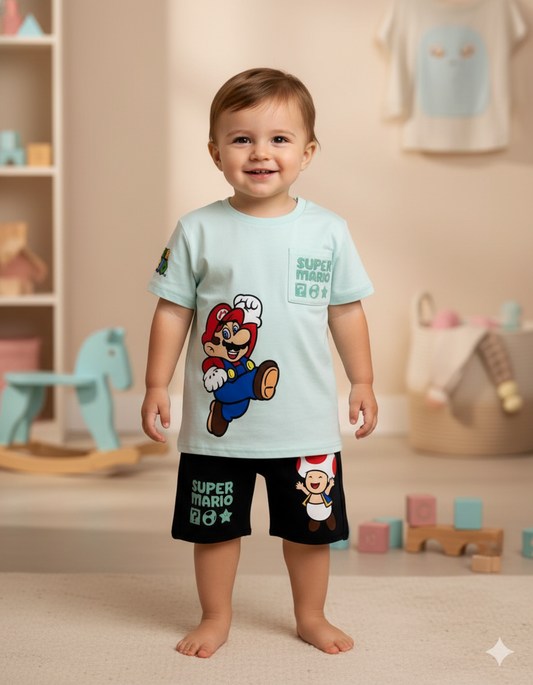 CONJUNTO IMPORTADO 2 PIEZAS MARIO