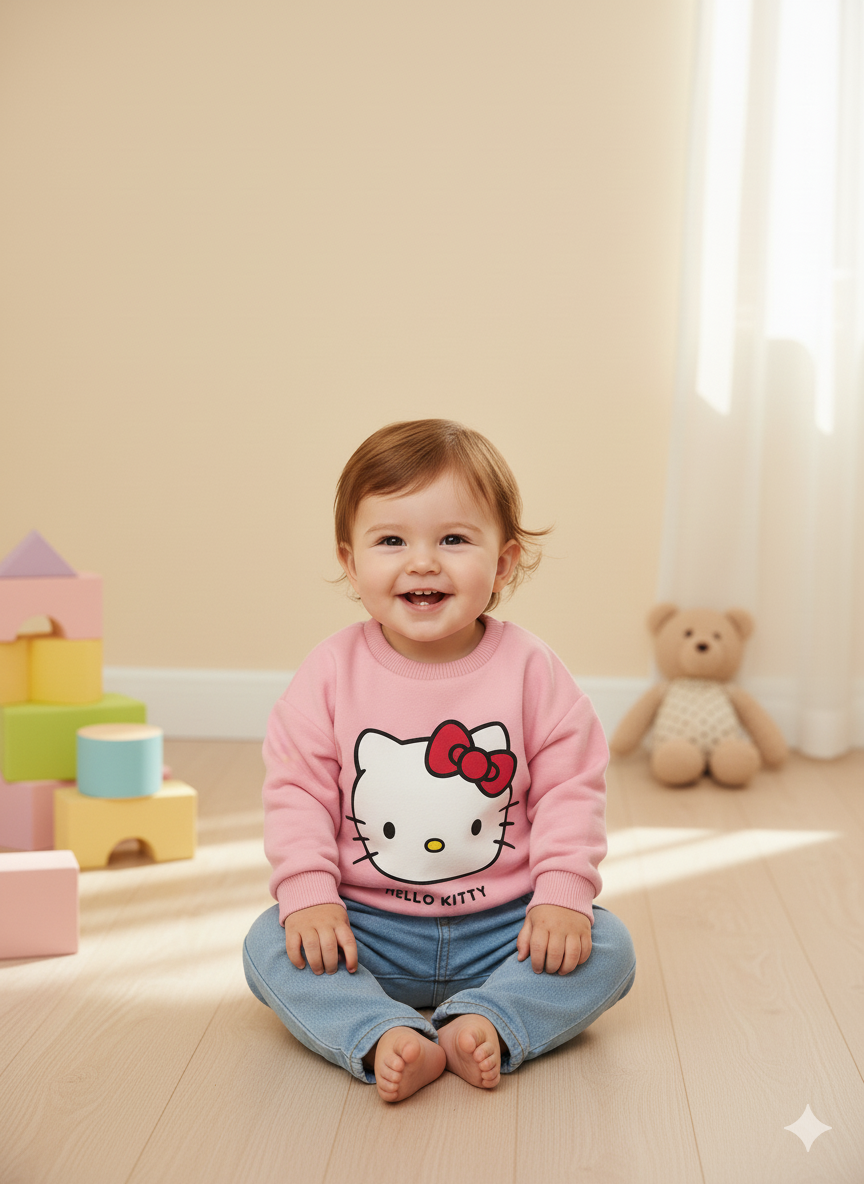 CONJUNTO IMPORTADO HELLO KITTY 2 PIEZAS