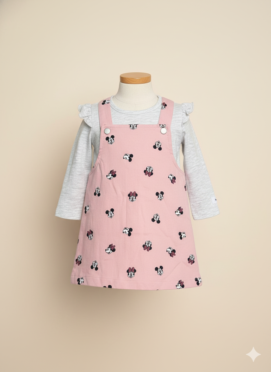 CONJUNTO IMPORTADO 2 PIEZAS BATA MINNIE