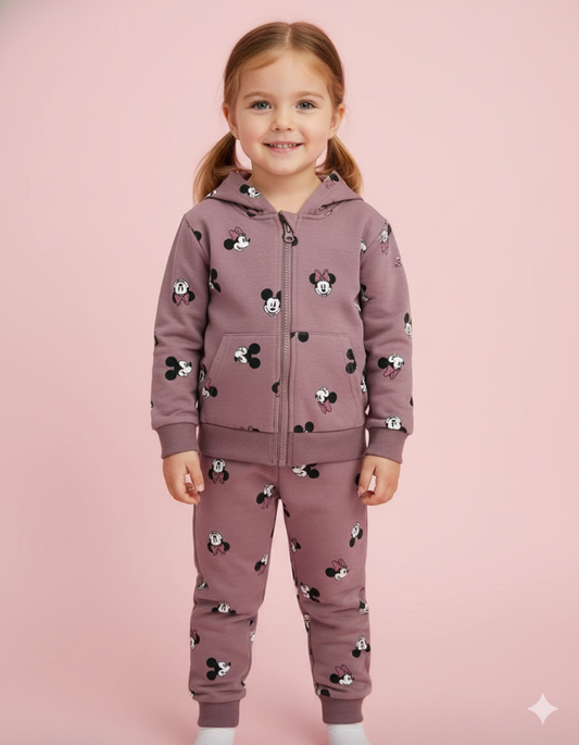 CONJUNTO SUDADERA MINNIE MOUSE MORA
