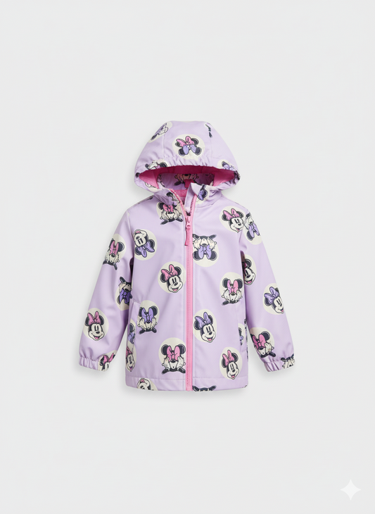 CHAQUETA IMPORTADA IMPERMEABLE MINNIE MOUSE
