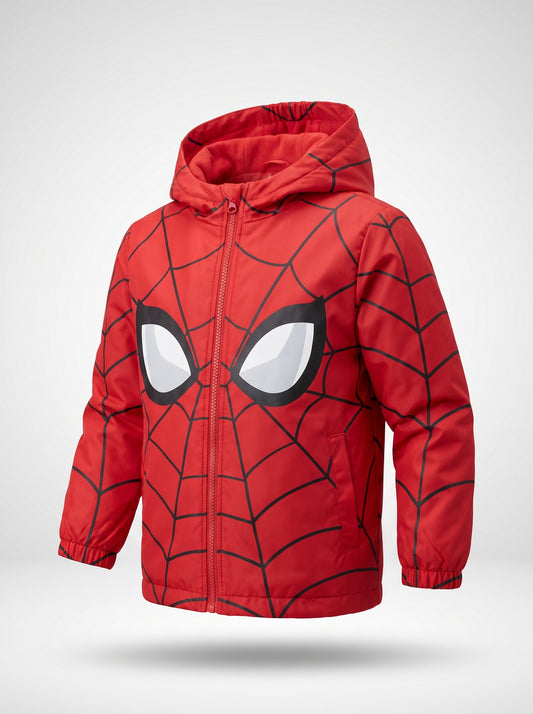 CHAQUETA IMPORTADA IMPERMEABLE SPIDERMAN